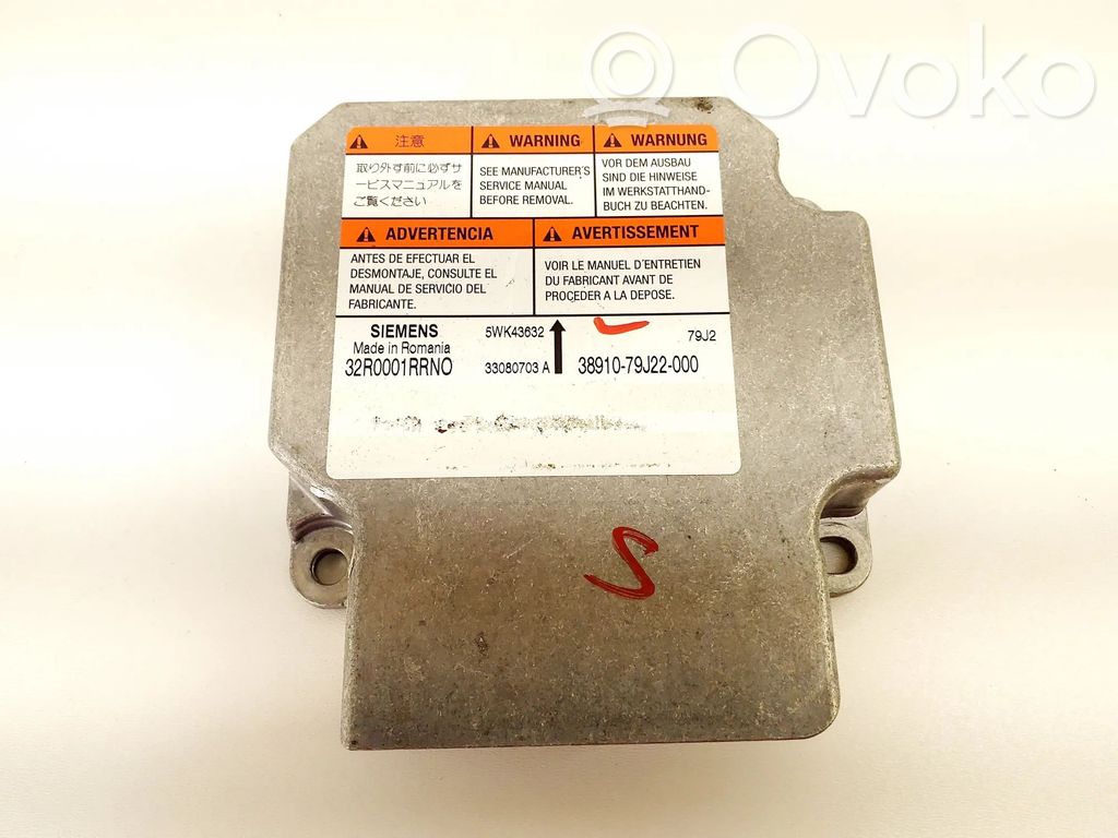 Suzuki SX4 Sterownik / Moduł Airbag 