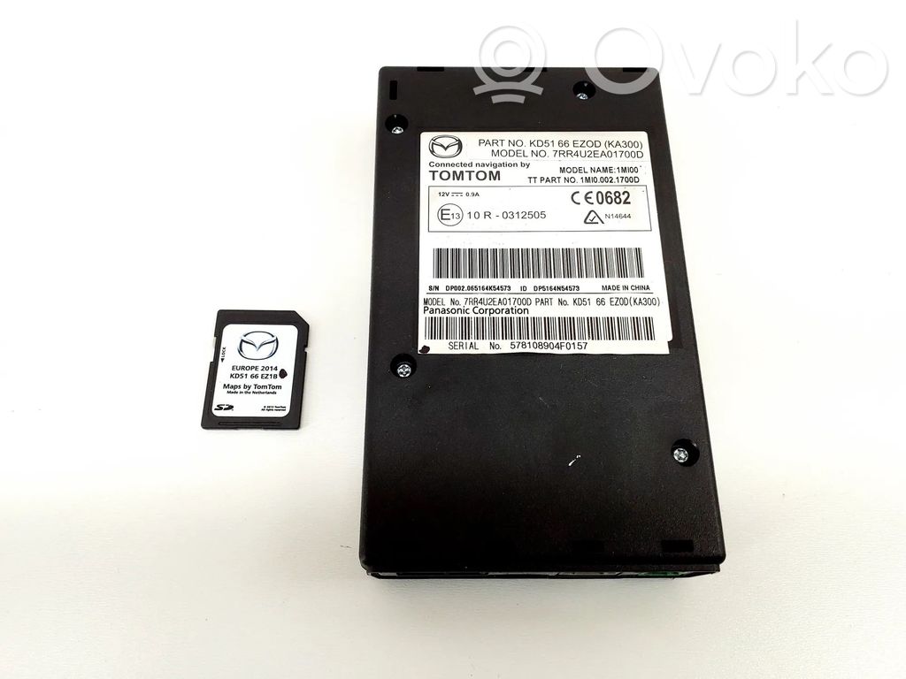 Mazda 6 GPS navigation control unit/module 
