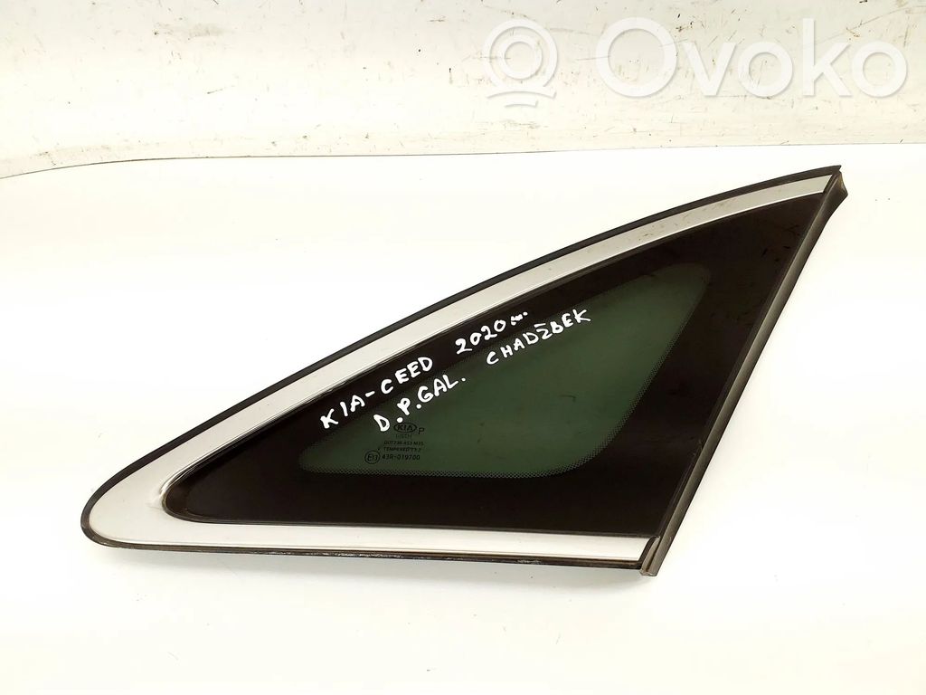 KIA Ceed Rear vent window glass 