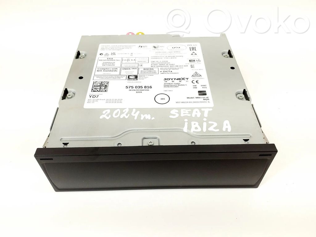 Seat Ibiza V (KJ) Moduł / Sterownik GPS 