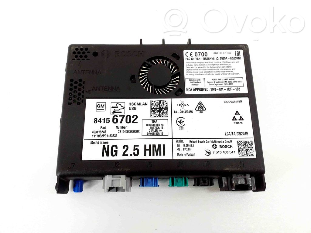 GPS navigation control unit/module   84156702