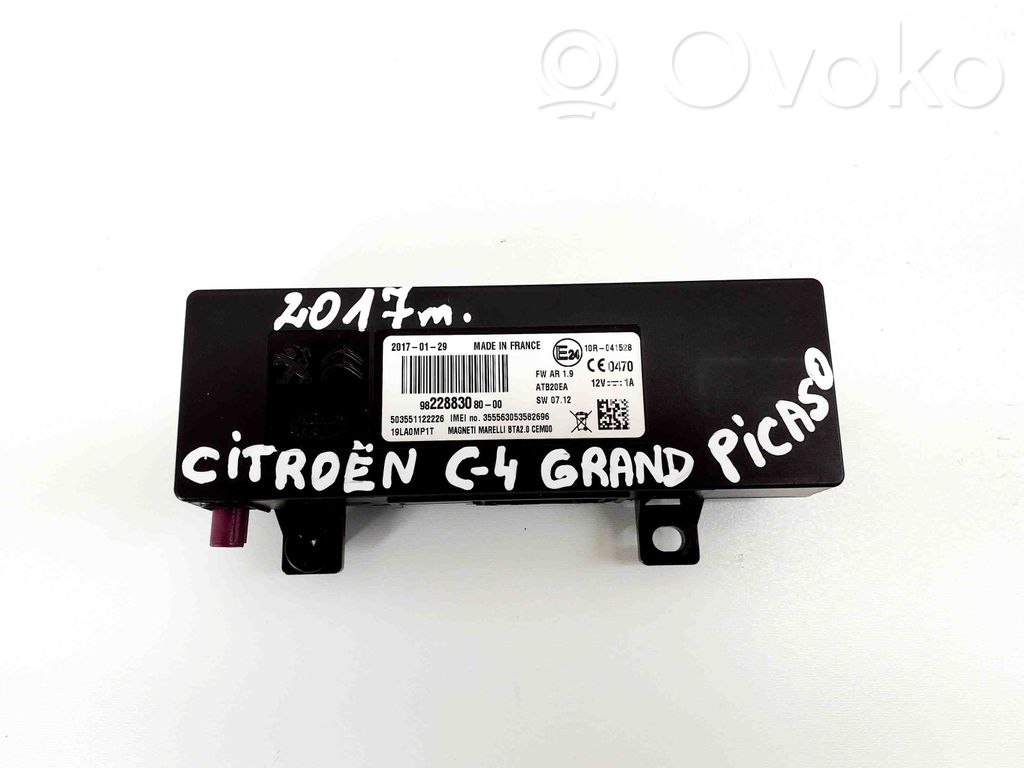 Citroen C4 II Picasso Moduł / Sterownik immobilizera 