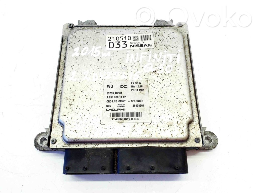 Engine control unit/module   237034GC0A