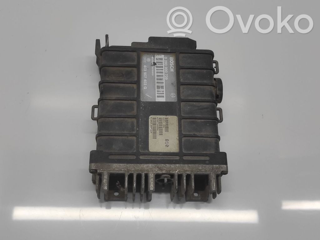 Engine control unit/module   0280000739,443907403G
