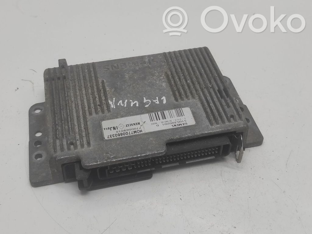 Engine control unit/module   H0M7700860337,7700869818