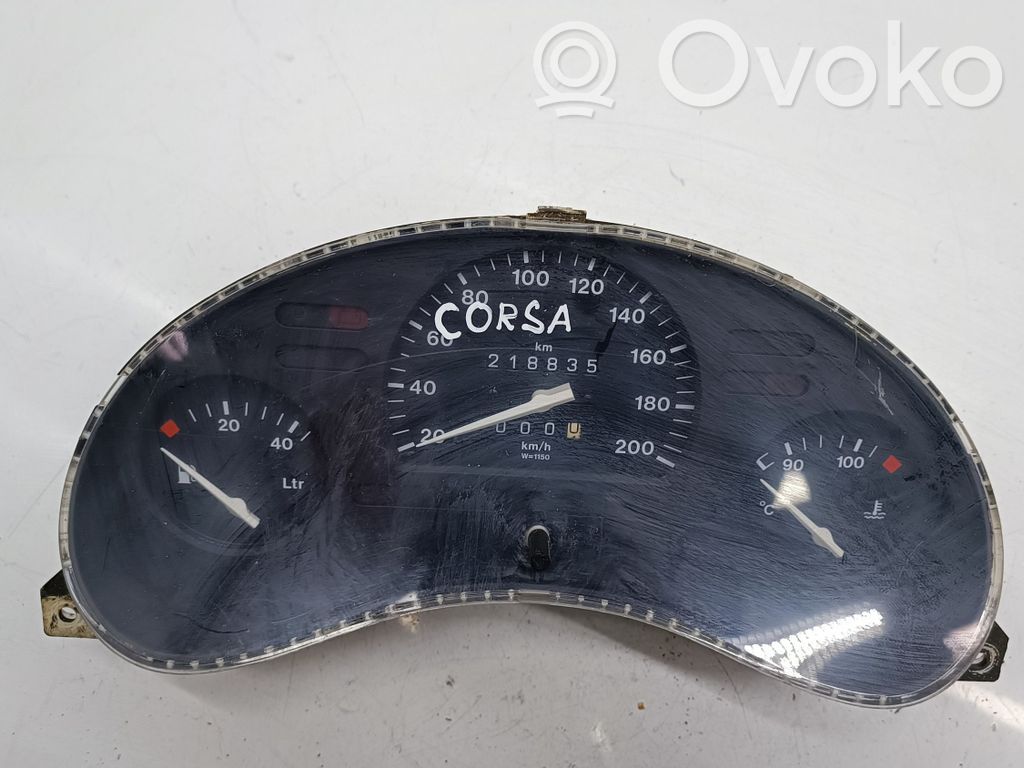 Opel Corsa B Spidometrs (instrumentu panelī) 