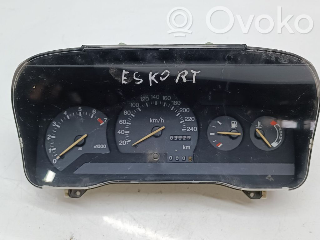 Ford Escort Speedometer (instrument cluster) 