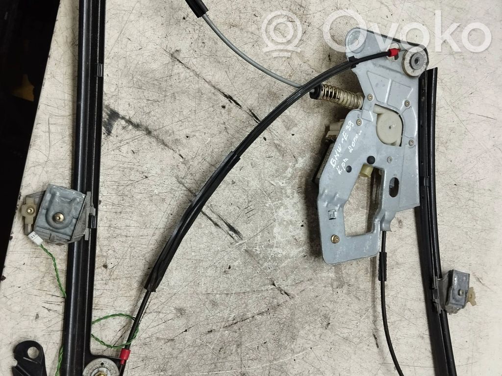BMW 5 E39 Front door window regulator with motor 