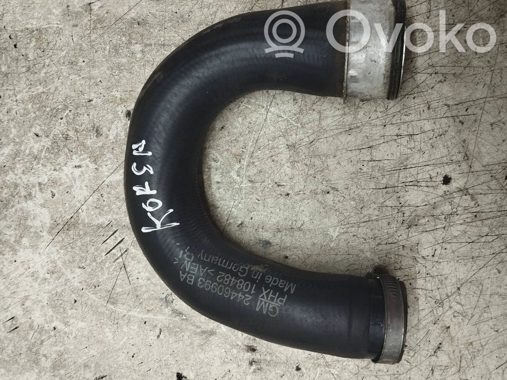 Opel Corsa C Intercooler hose/pipe 