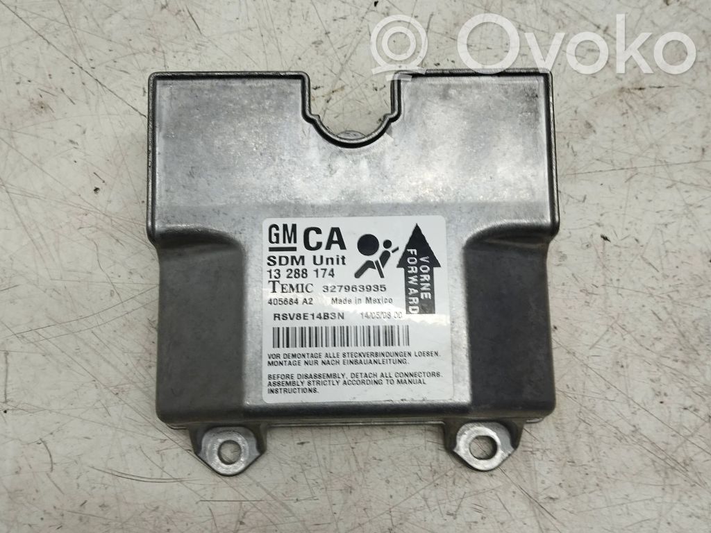 Opel Astra H Airbag control unit/module 