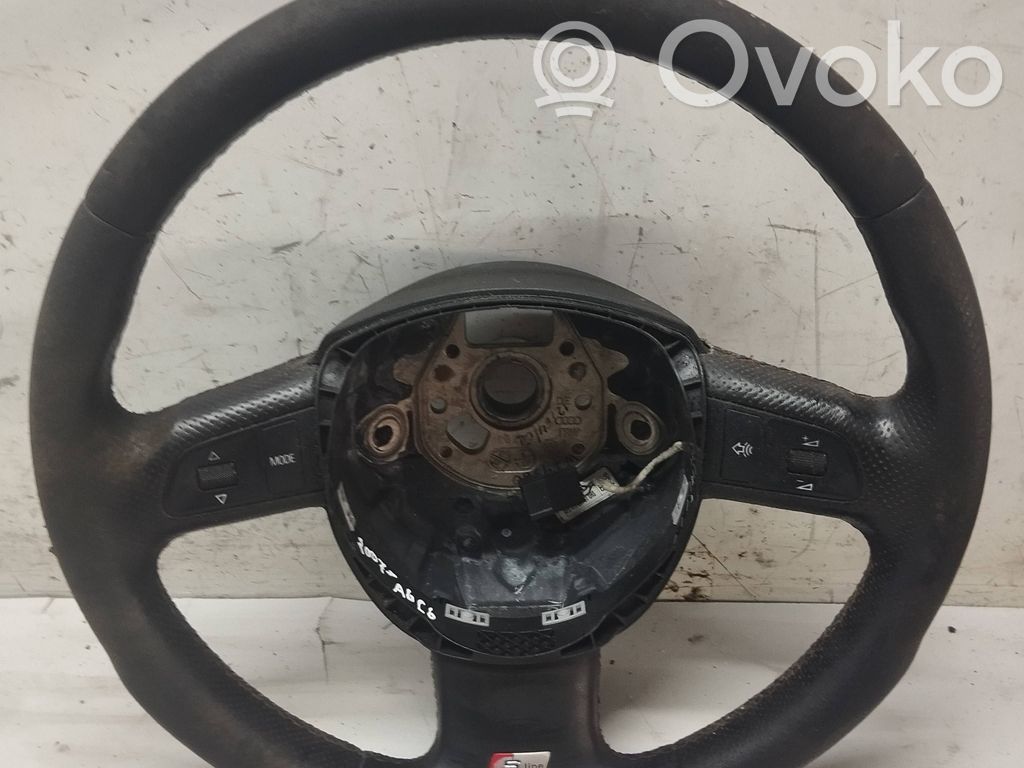 Audi A6 S6 C6 4F Ohjauspyörä 