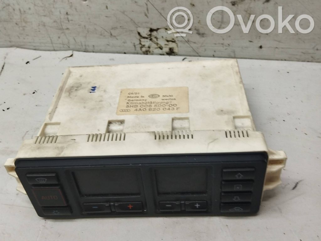Audi A6 S6 C4 4A Climate control unit 