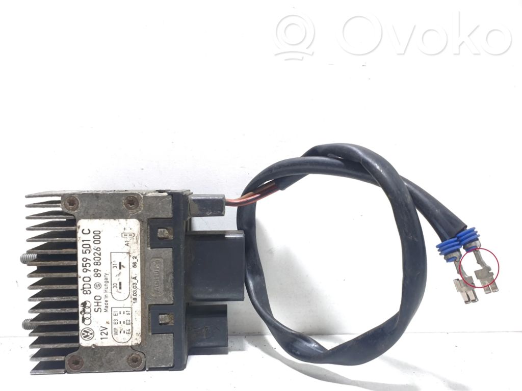 Audi A6 S6 C5 4B Cita veida releji 