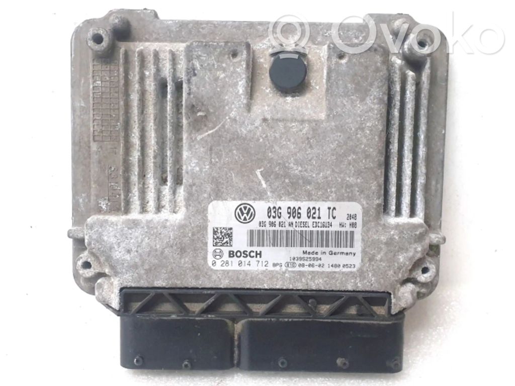 Skoda Octavia Mk2 (1Z) Sterownik / Moduł ECU 
