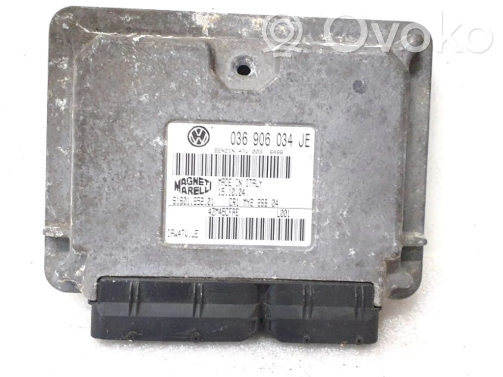 Skoda Fabia Mk1 (6Y) Engine control unit/module 