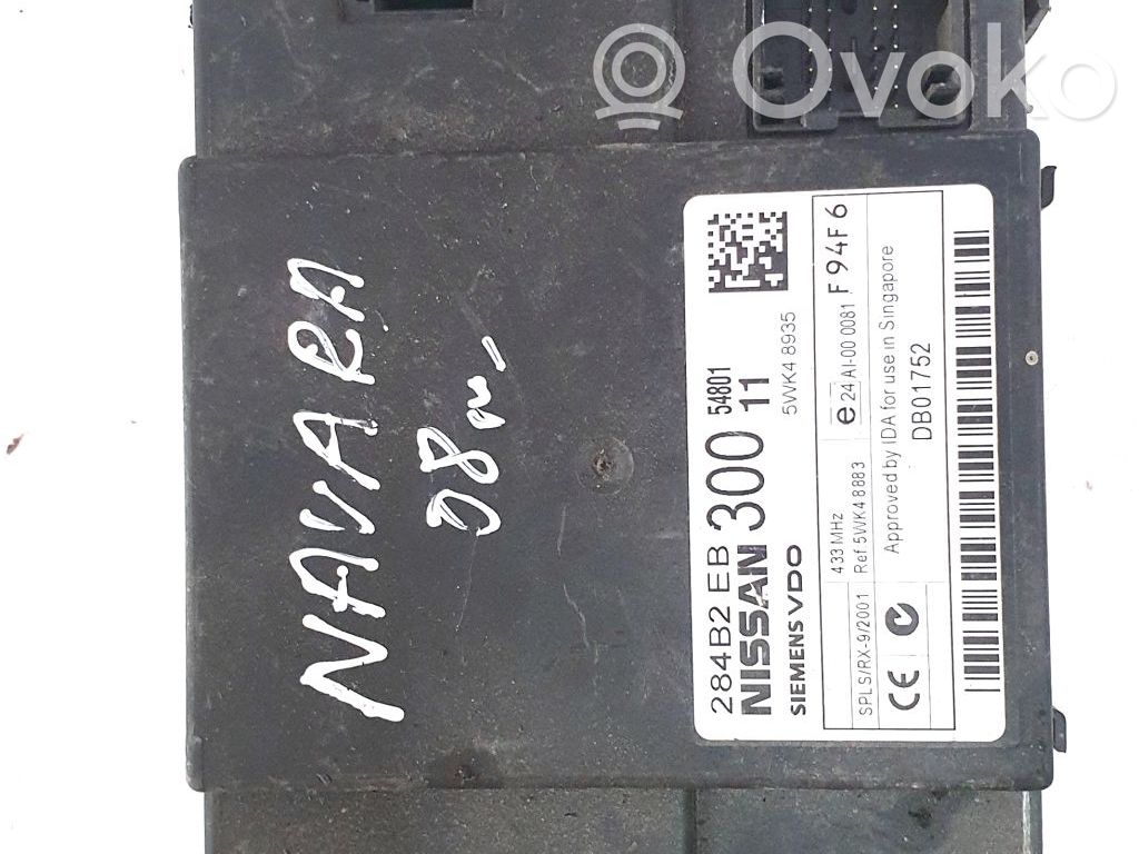 Nissan Navara Other control units/modules 