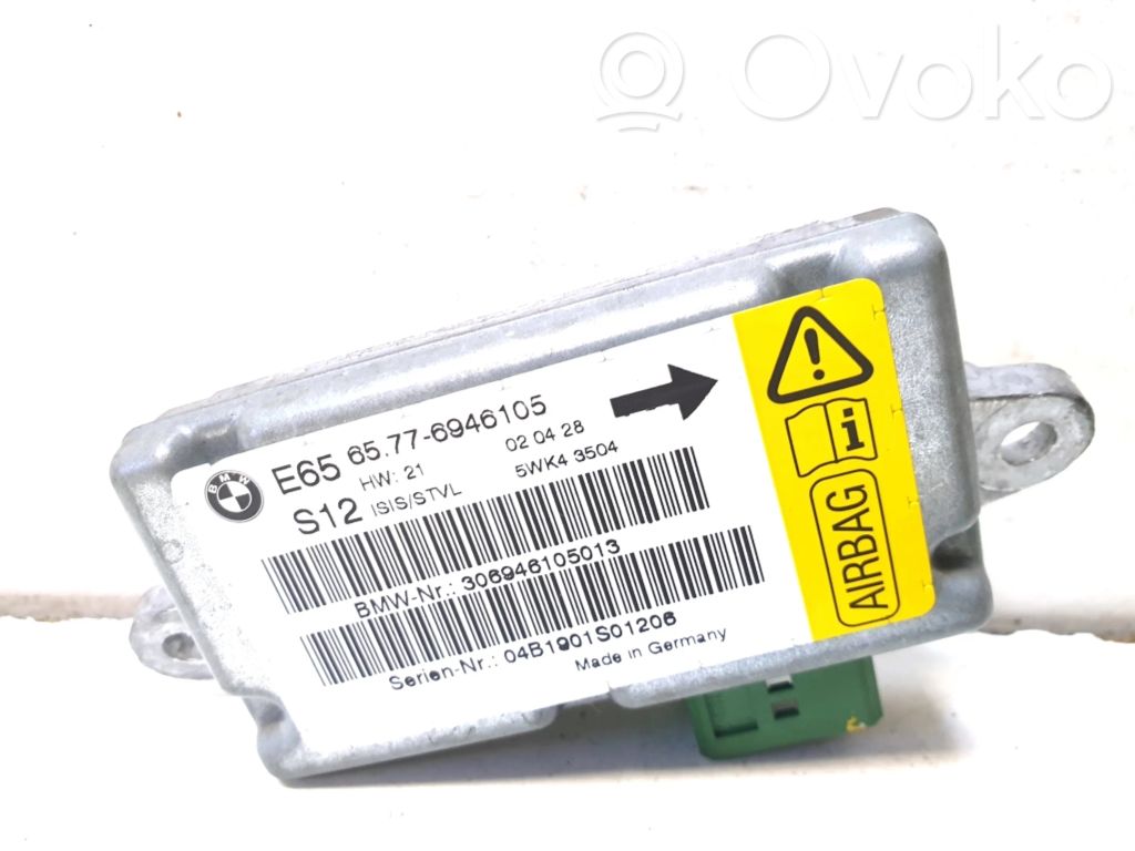 BMW 7 E65 E66 Airbag control unit/module 