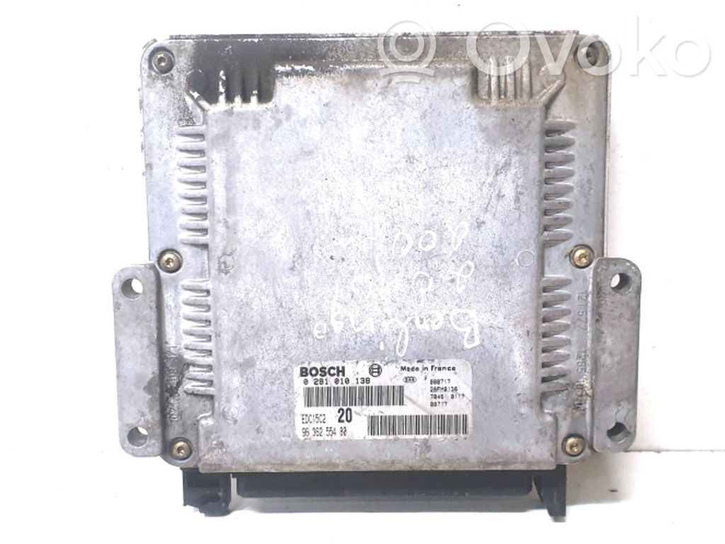 Citroen Berlingo Engine control unit/module 