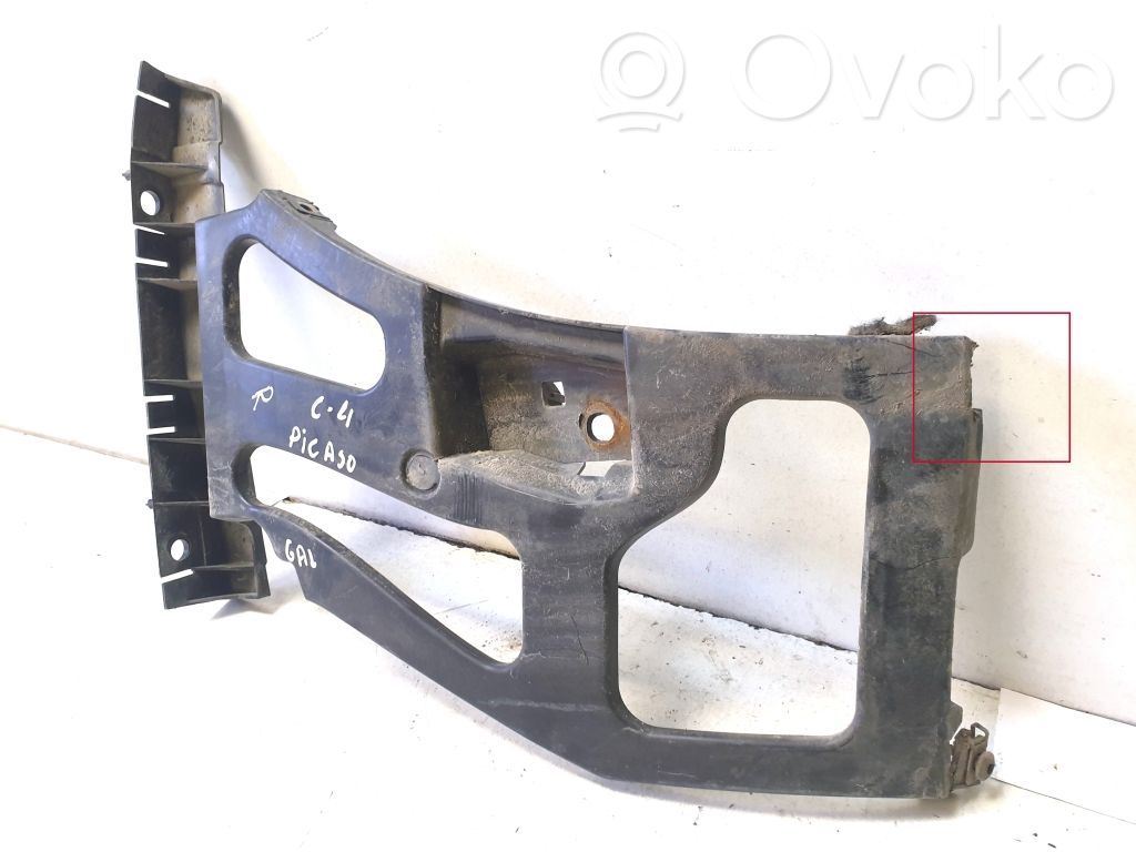 Citroen C4 I Picasso Soporte de montaje del parachoques trasero 