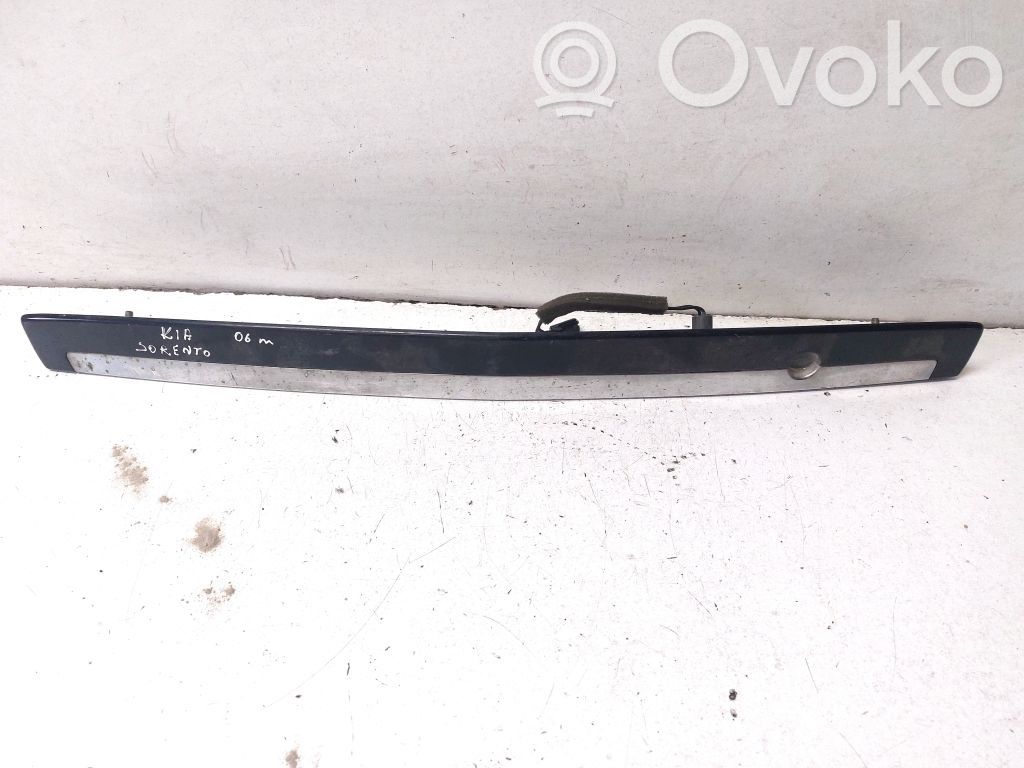 KIA Sorento Éclairage de plaque d'immatriculation 