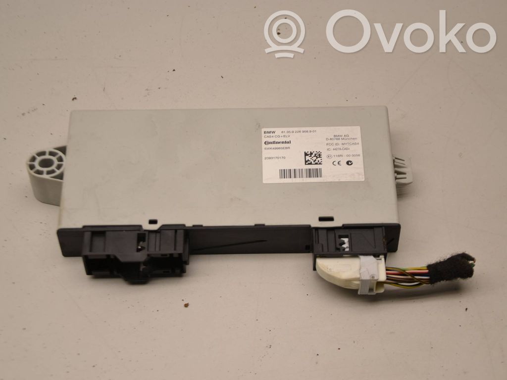 BMW 5 GT F07 CAS valdymo blokas/ modulis 