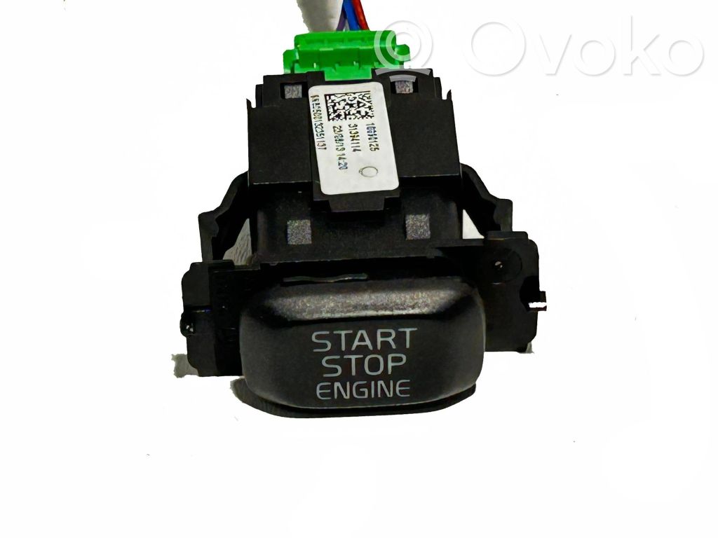 Volvo S60 Engine start stop button switch 