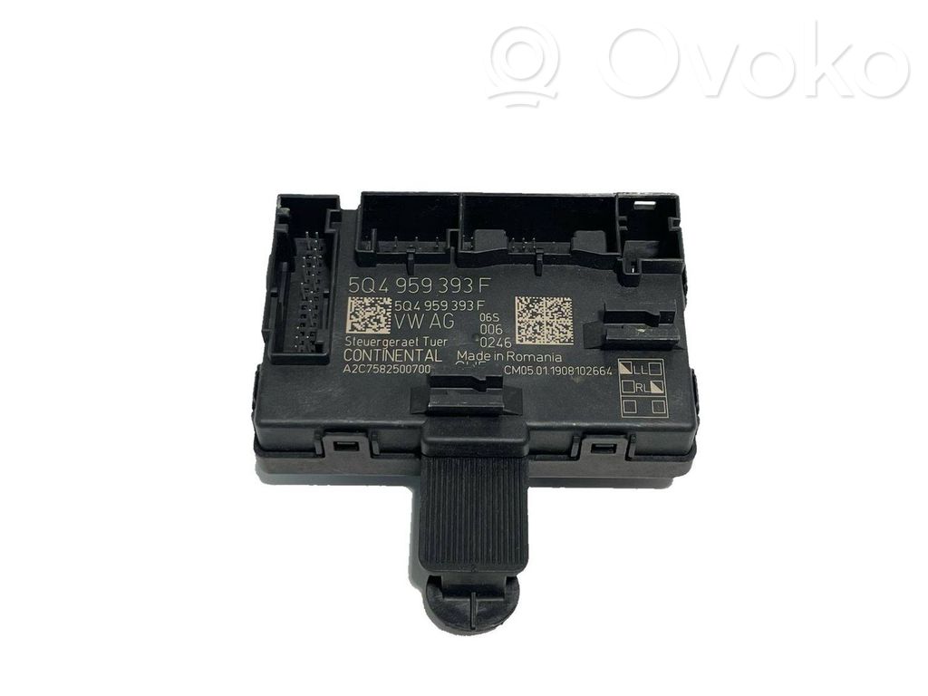 Skoda Octavia Mk3 (5E) Door control unit/module 