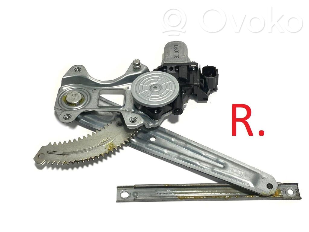 Nissan Leaf II (ZE1) Rear door window regulator with motor 