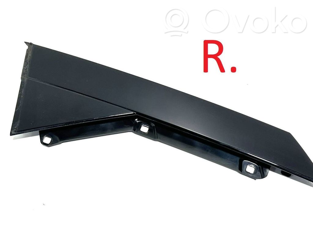 Audi A4 S4 B9 8W Listón embellecedor de la ventana de la puerta trasera 