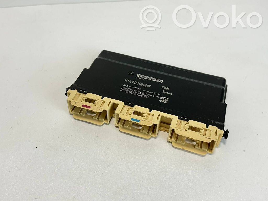 Mercedes-Benz A W177 Module de commande de siège 