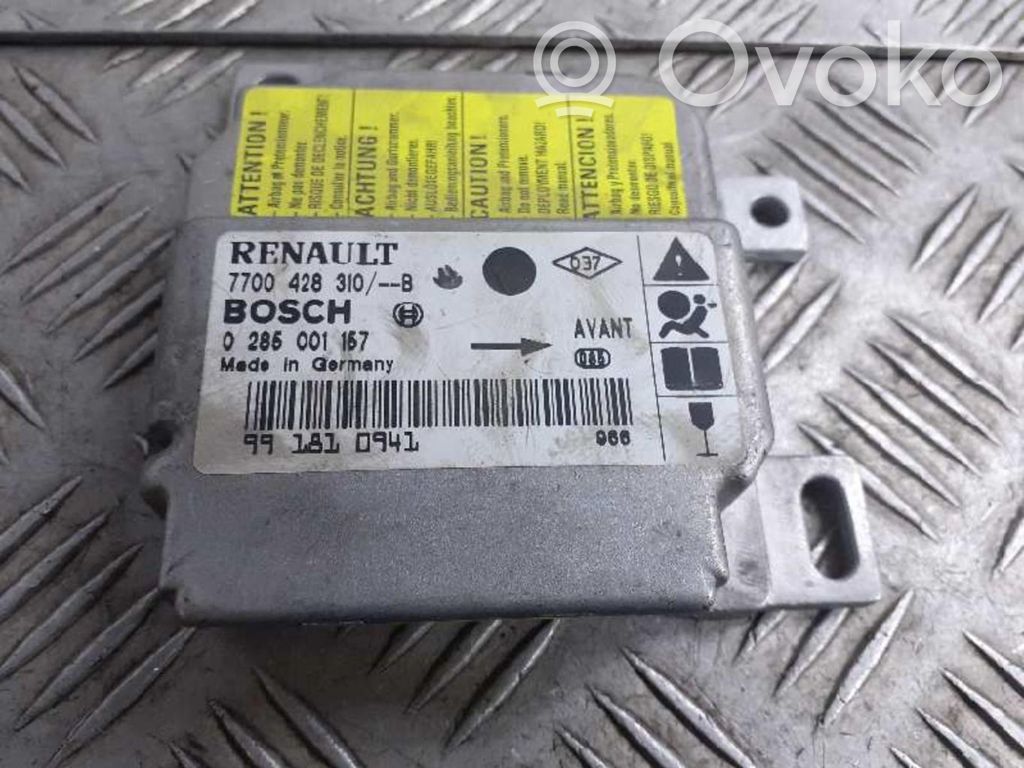 Renault Clio II Airbag control unit/module 