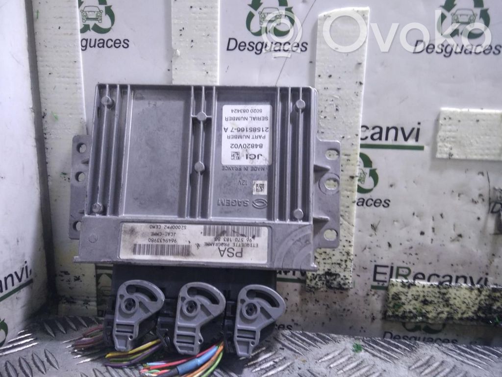 Engine control unit/module ECU   9657018380