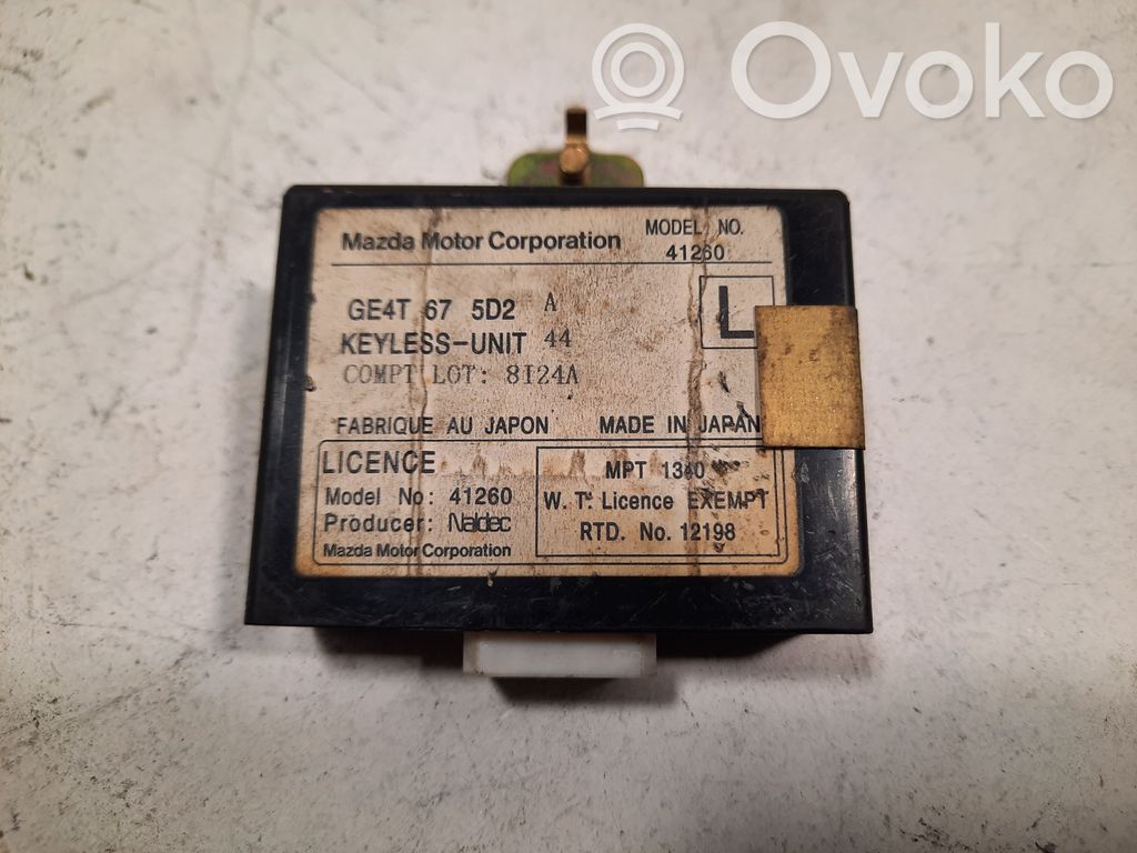 Door central lock control unit/module   GE4T675D2A