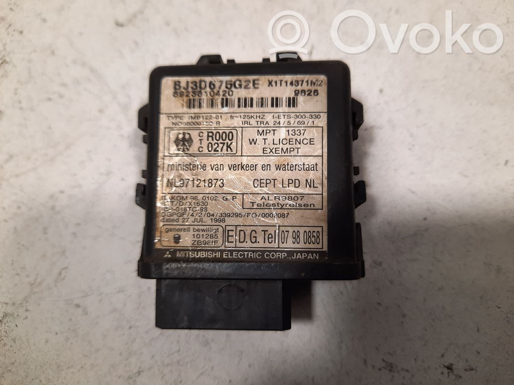 Immobilizer control unit/module   X1T14371M2,BJ3D675G2E,8923810420
