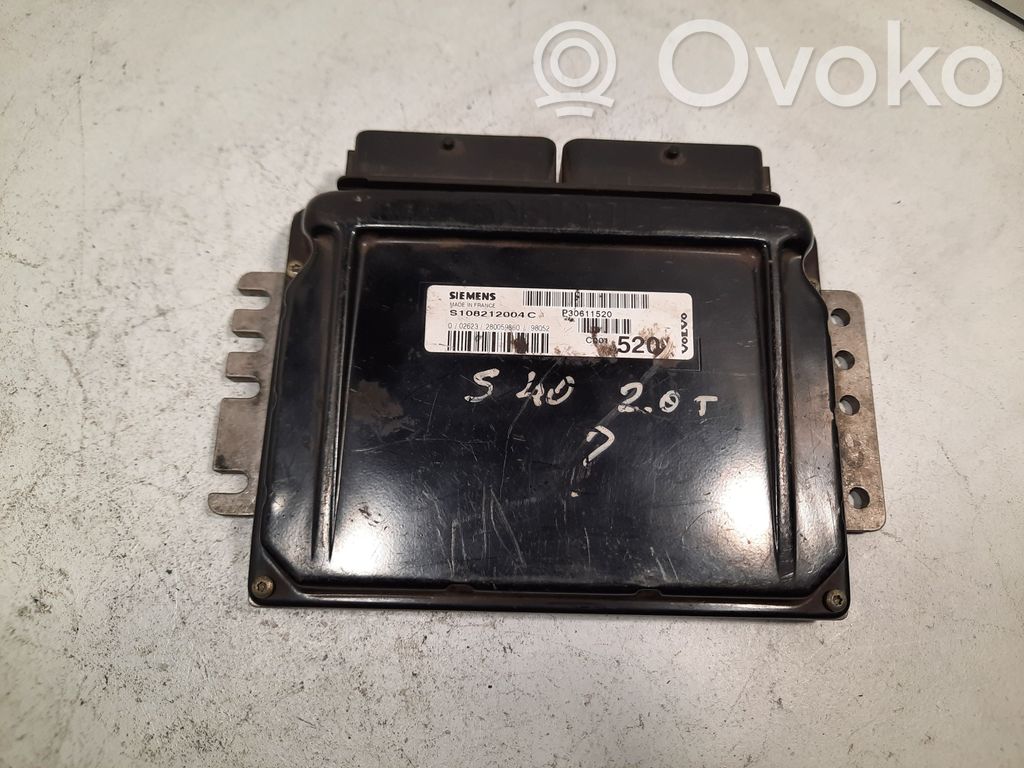 Volvo S40, V40 Engine control unit/module 