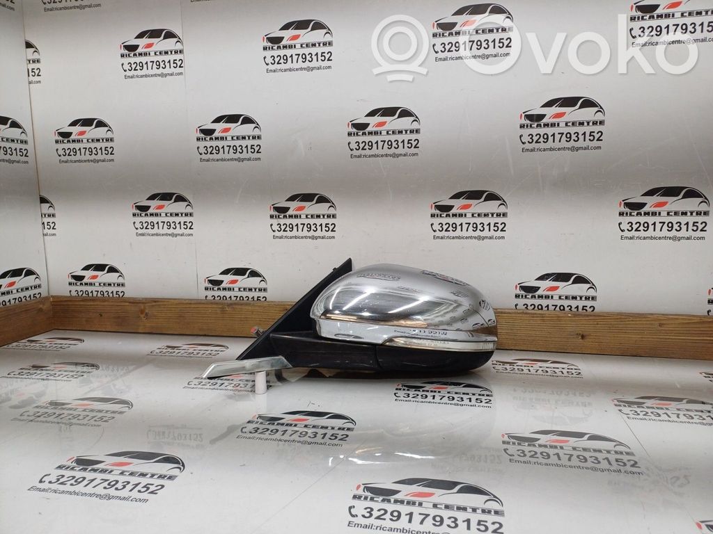 Jaguar XF X250 Manualne lusterko boczne drzwi przednich 