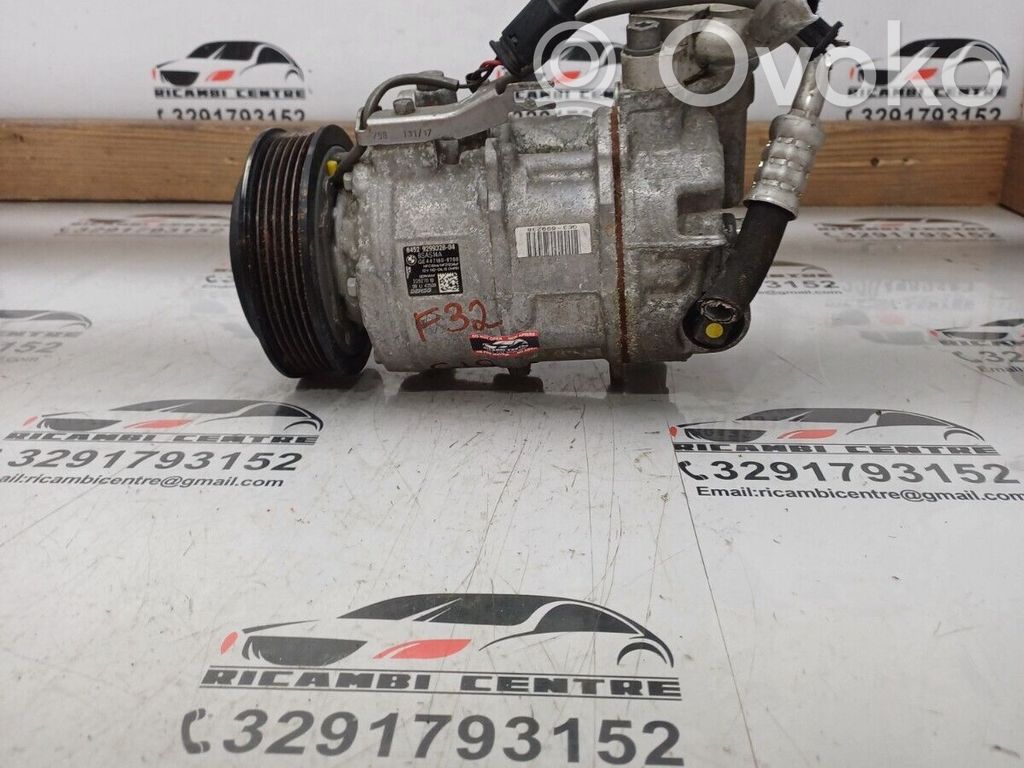 BMW 3 F30 F35 F31 Kompresor / Sprężarka klimatyzacji A/C 