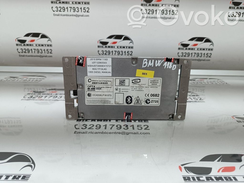 BMW 1 E81 E87 Moduł / Sterownik Bluetooth 