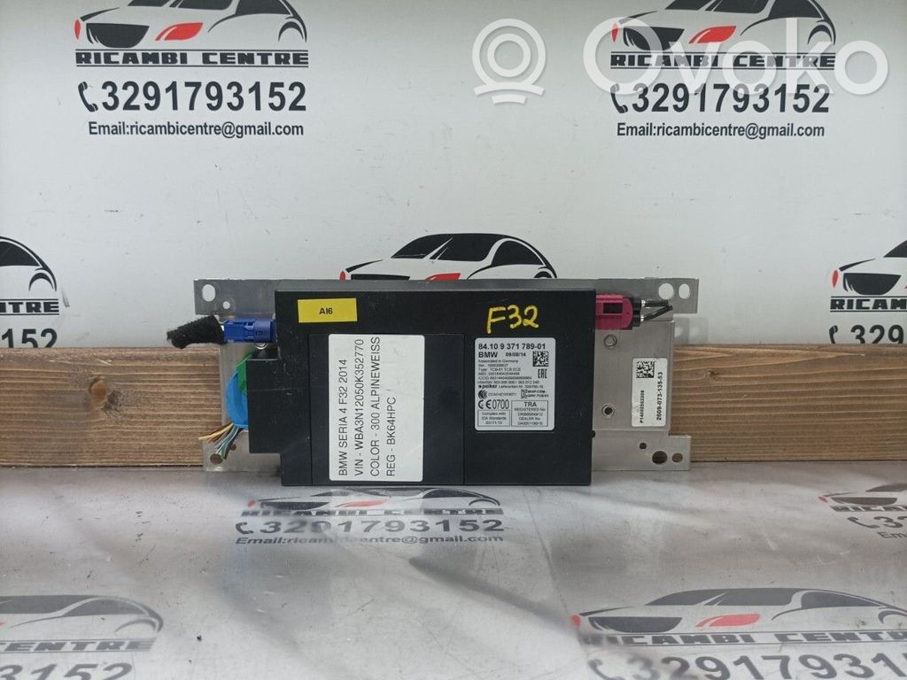 BMW 4 F32 F33 Module unité de contrôle Bluetooth 