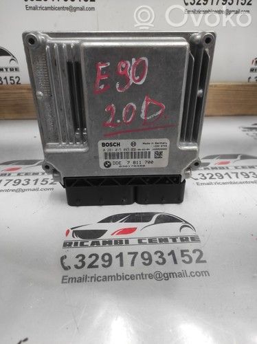 BMW 3 E90 E91 Galios (ECU) modulis 