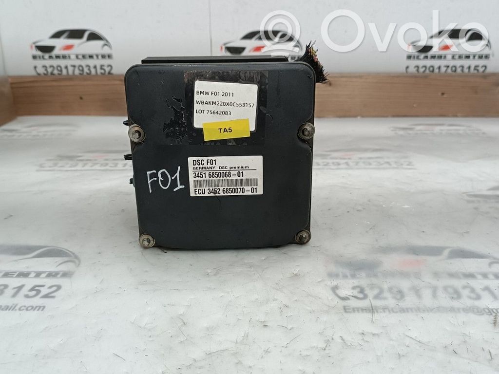 Sterownik / moduł ABS   6850068,265250550,34516850068,3451685006801,34526850070,3452685007001,6850068,6850070