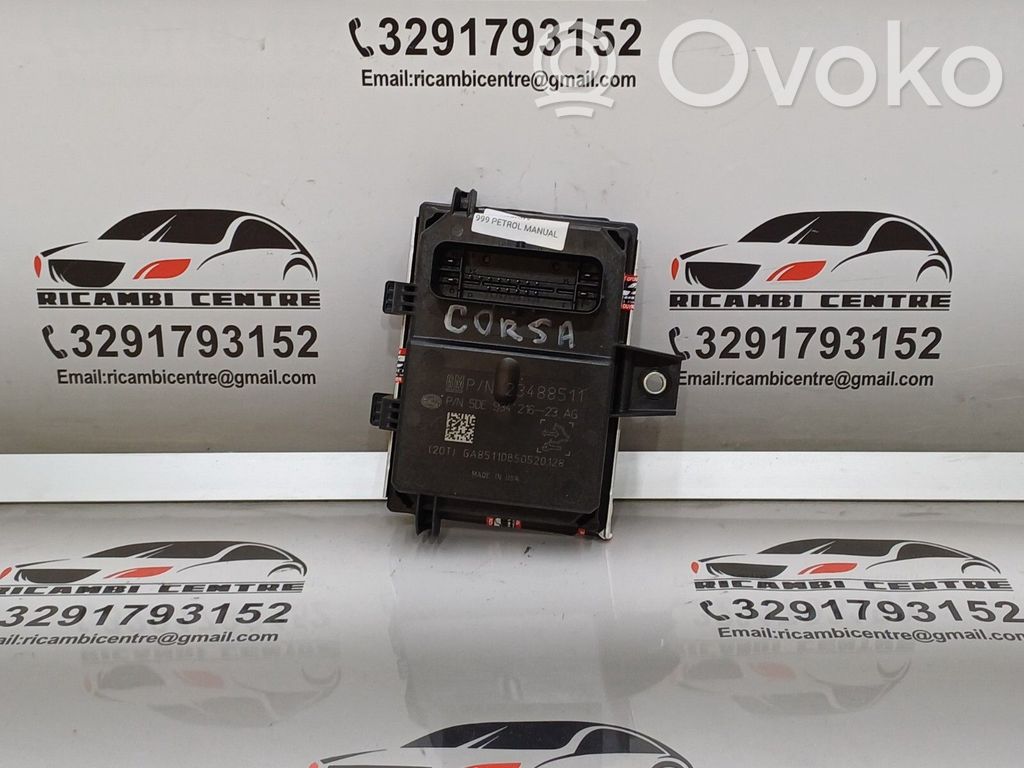Opel Corsa E Sterownik / moduł gaźnika 
