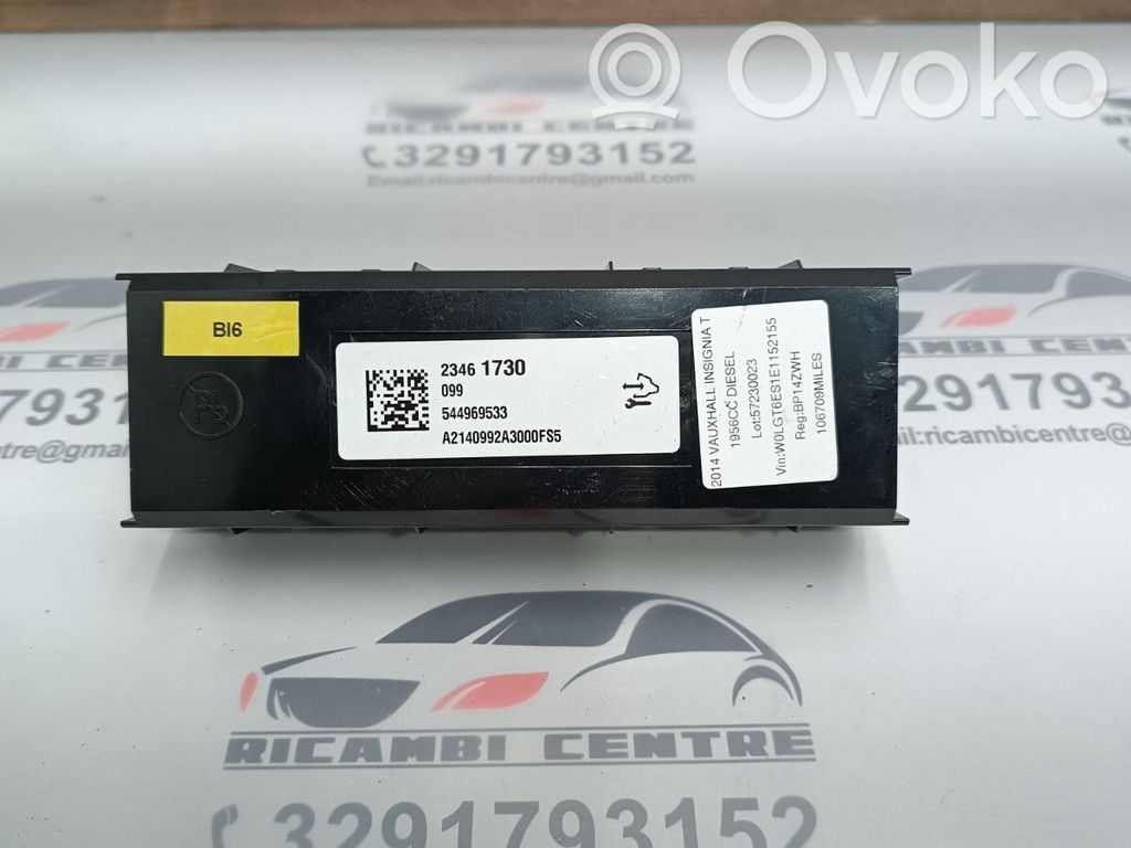 Opel Insignia A Unitate/modul control încălzire auxiliară 