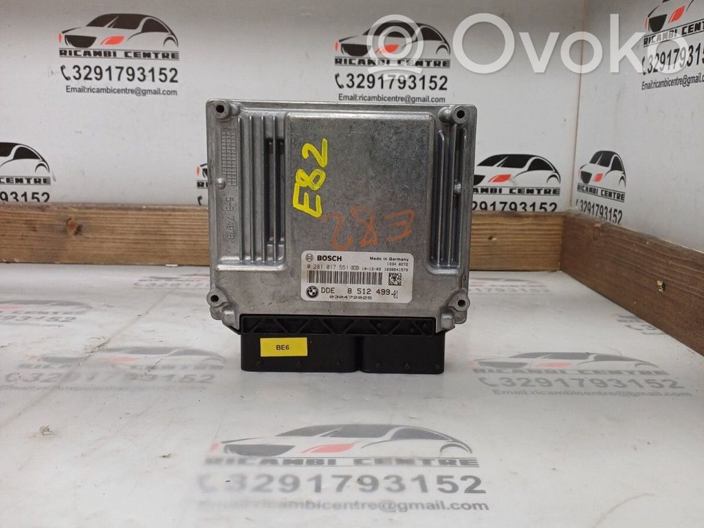 Engine control unit/module ECU   851249901,0281017551,13617812540,13617823422,13617823423,13618506375,13618506433,13618506434,13618510592,13618512499,13618518167,13618577664,8512499,851249901