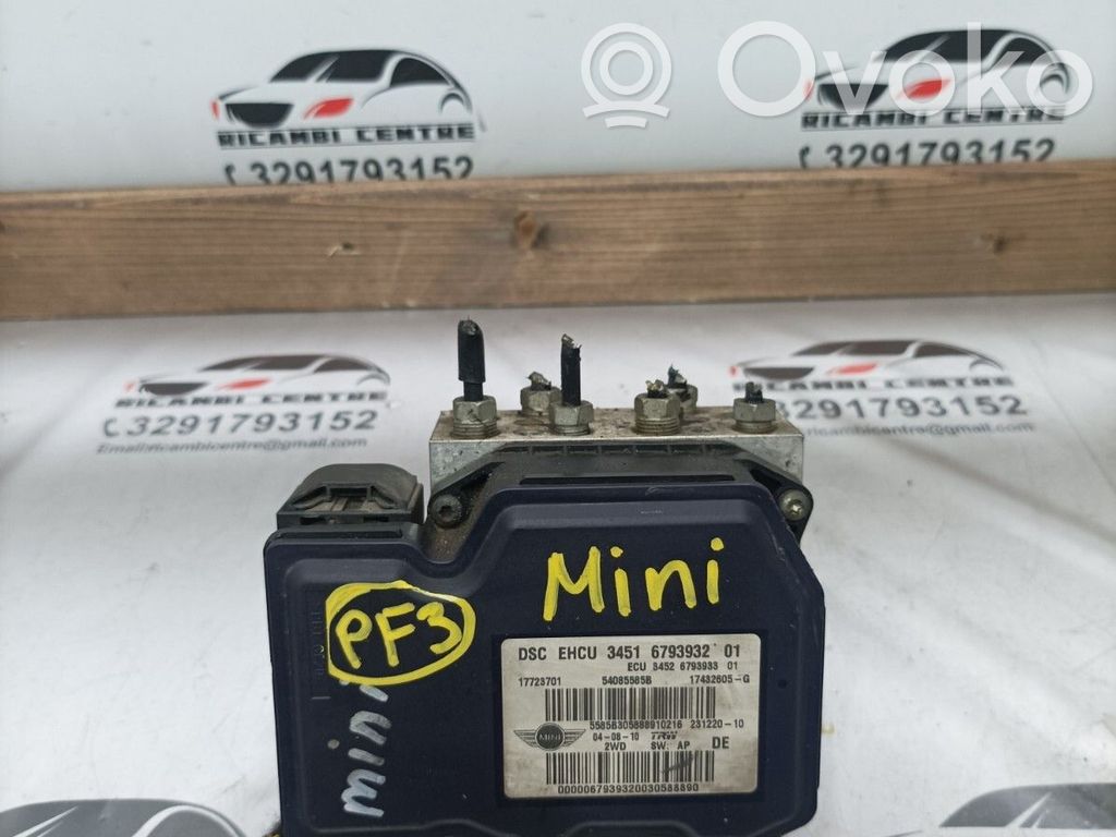 Mini One - Cooper Coupe R56 ABS vadības bloks 