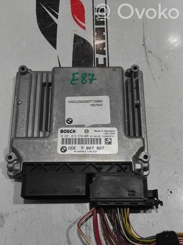 BMW 1 E81 E87 Centralina/modulo motore ECU 