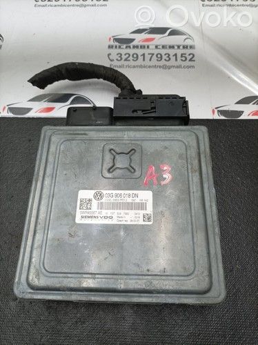 Engine control unit/module ECU   03G997058DX,03G806018DN,5WP45567AE