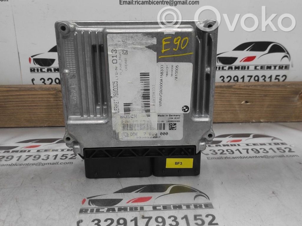 BMW 3 E90 E91 Engine control unit/module ECU 