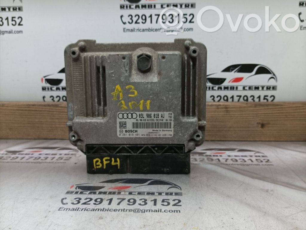 Audi A3 S3 8P Engine control unit/module ECU 