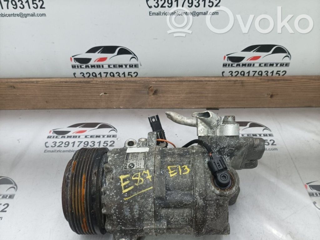 BMW 1 E81 E87 Compresseur de climatisation 